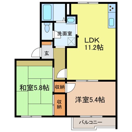 ファミール・カーサの物件間取画像